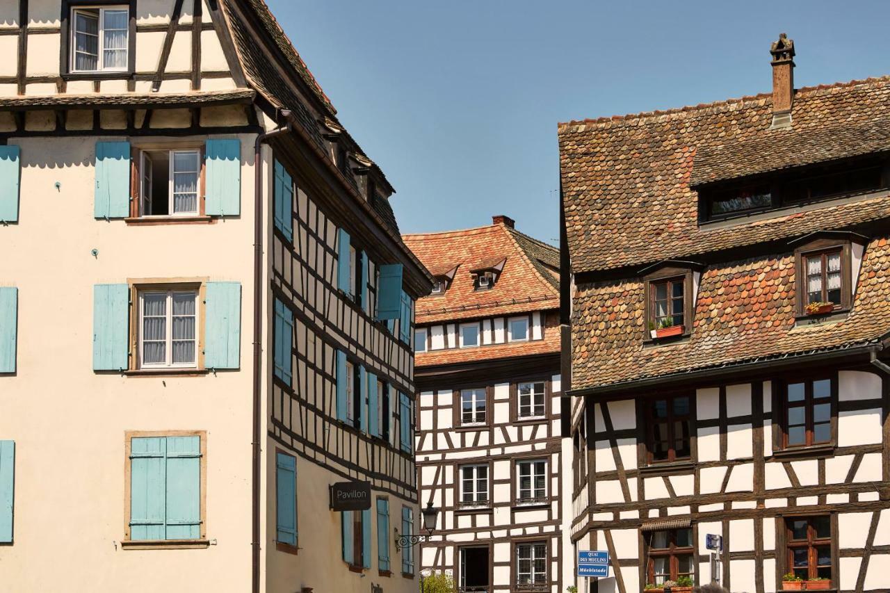 Pavillon Regent Petite France Hotel สตราสบูร์ก ภายนอก รูปภาพ Half-timbered houses in Wissembourg